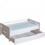 Łóżko z szufladą 90 x 200 B1+B2 BORYS- Dolmar