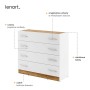 Komoda DT-04 Dentro- Lenart Meble 