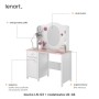 LUNA toaletka LN-06- Lenart Meble 