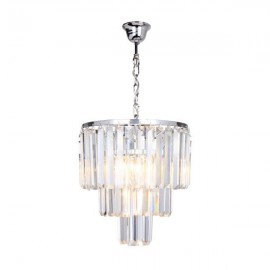LAMPA WISZĄCA AMEDEO CHROM 17106/3+1-CHR- ZUMA LINE