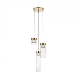 LAMPA WISZĄCA GEM P0389-03D-F7AC- ZUMA LINE 