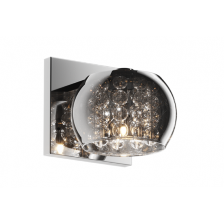 LAMPA KINKIET ZUMA LINE CRYSTAL WALL W0076-01A-B5FZ