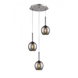 LAMPA WISZĄCA MONIC MD1629-3B CHROM ZUMA LINE