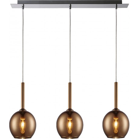 LAMPA WISZĄCA MONIC COPPER MD1629-3A ZUMA LINE 