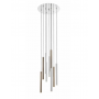LAMPA WISZĄCA LOYA 9 BIAŁO-ZŁOTA P0461-09C-B5SB ZUMA LINE