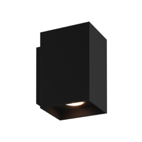 LAMPA KINKIET ZUMA LINE SANDY WL SQUARE WALL 92698 BLACK