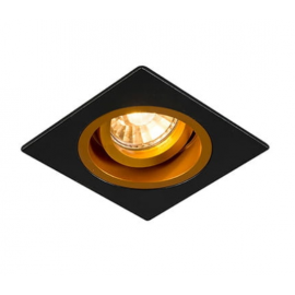 LAMPA SPOT ZUMA LINE CHUCK DL SQUARE 92706BLACK/GOLD