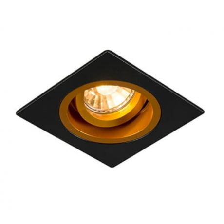 LAMPA SPOT ZUMA LINE CHUCK DL SQUARE 92706BLACK/GOLD