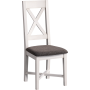 KRZESŁO PROVANCE (biały postarzany)- Krysiak