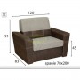 Sofa 1 Porto K Marsyl