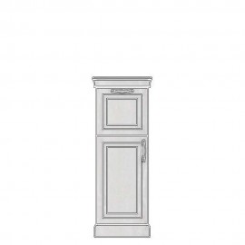 BAREK ADRIA KD1+1 (orzech)- Tłok Meble