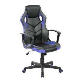 Fotel Obrotowy QZY-2M (niebieski)- Furnitex