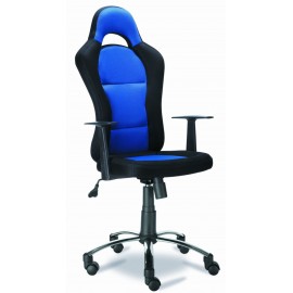 Fotel Obrotowy QZY-1109C (niebieski)- Furnitex