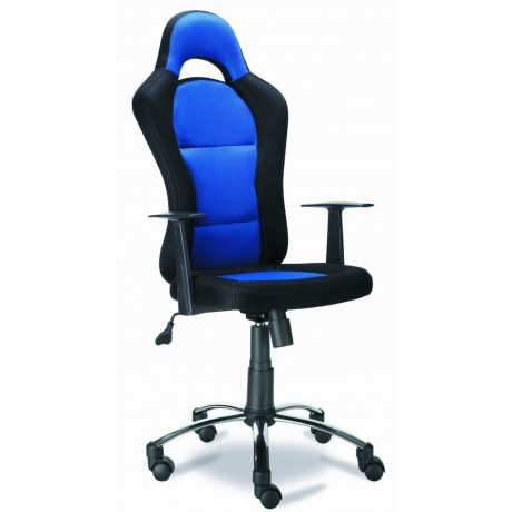Fotel Obrotowy QZY-1109C (niebieski)- Furnitex
