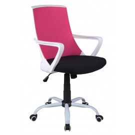Fotel Obrotowy CX-0722M (róż)- Furnitex