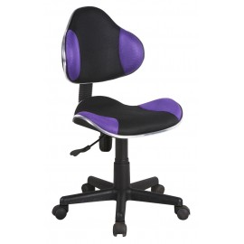 Fotel Obrotowy QZY-G2B (fioletowo/czarne)- Furnitex