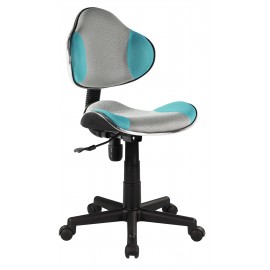 Fotel Obrotowy QZY-G2B (turkusowo/szare)- Furnitex