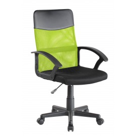 Fotel Obrotowy QZY-68 (zielono/czarny)- Furnitex