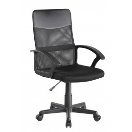 Fotel Obrotowy QZY-68 (czarny)- Furnitex