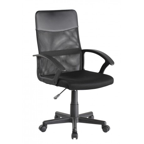 Fotel Obrotowy QZY-68 (czarny)- Furnitex