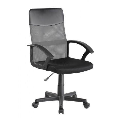 Fotel Obrotowy QZY-68 (szaro/czarny)- Furnitex