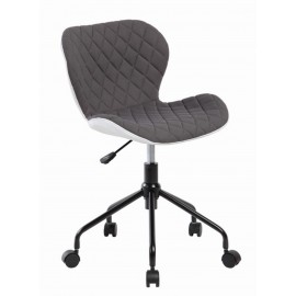Fotel Obrotowy QZY-85 (szaro/biały)- Furnitex