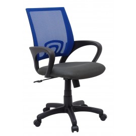 Fotel Obrotowy QZY-1121 (niebieski)- Furnitex