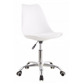 Fotel Obrotowy QZY-402C (biały)- Furnitex
