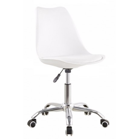 Fotel Obrotowy QZY-402C (biały)- Furnitex