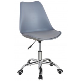 Fotel Obrotowy QZY-402C (szary)- Furnitex