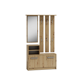 Garderoba 1 (dąb artisan)- Furnitex