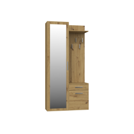 Garderoba 4 (dąb artisan)- Furnitex