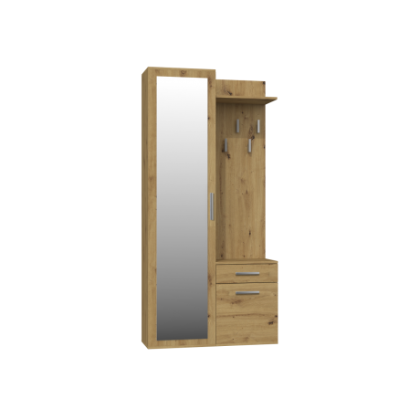 Garderoba 4 (dąb artisan)- Furnitex