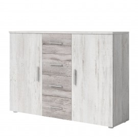 Komoda VERA TYP-26 (canyon arctic pine jasny - canyon arctic pine ciemny)- Helvetia