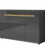 Komoda 3D3S Hektor TYP-45 (Antracyt / Appenzeller Fichte)- Helvetia