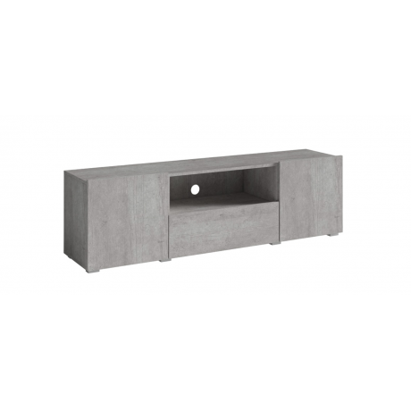 Szafka RTV DELOS TYP-41 (beton colorado)- helvetia
