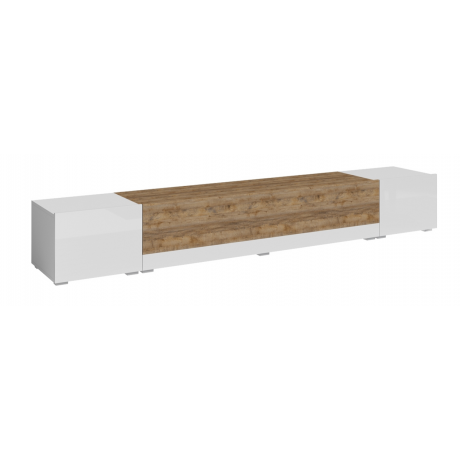 Szafka RTV POWER TYP-40 (biały - sandal oak)- Helvetia