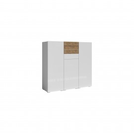 Komoda Power TYP-46 (biały - sandal oak)- Helvetia