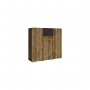 Komoda Power TYP-46 (satin orzech - touchwood)- Helvetia