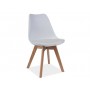 Krzesło Kris dąb (biały)- Signal 