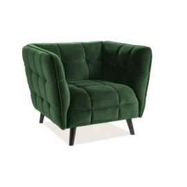 Fotel Castello 1 Velvet (zielony)-Signal