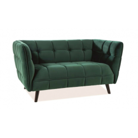 Sofa Castello 2 Velvet (zielony)- Signal