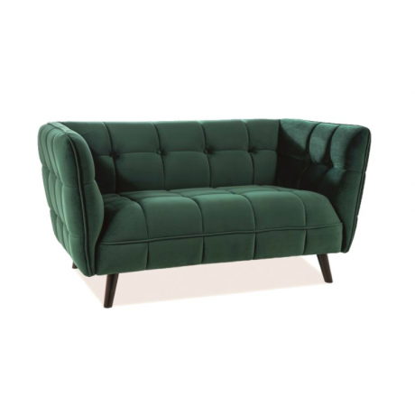 Sofa Castello 2 Velvet (zielony)- Signal