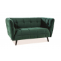 Sofa Castello 2 Velvet (zielony)- Signal
