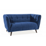 Sofa Castello 2 Velvet (granatowy)- Signal