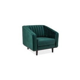 Fotel Asprey 1 Velvet (zielony)- Signal