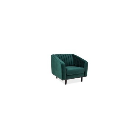 Fotel Asprey 1 Velvet (zielony)- Signal