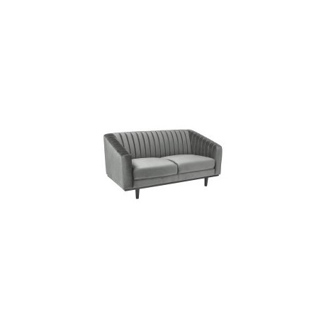 Sofa Asprey 2 Velvet (szary)- Signal