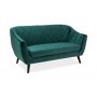 Sofa Molly 2 Velvet (zielony)- Signal