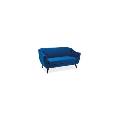 Sofa Molly 2 Velvet (granatowy)- Signal